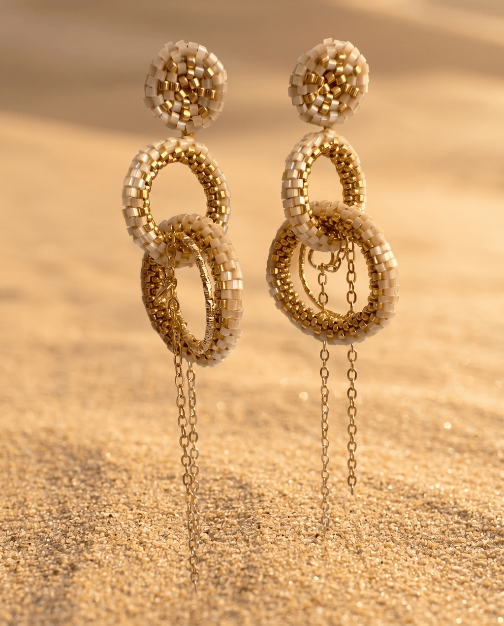 Soleil Earrings - Anne Sidora Unique Poetic gift boutique in Los Cabos