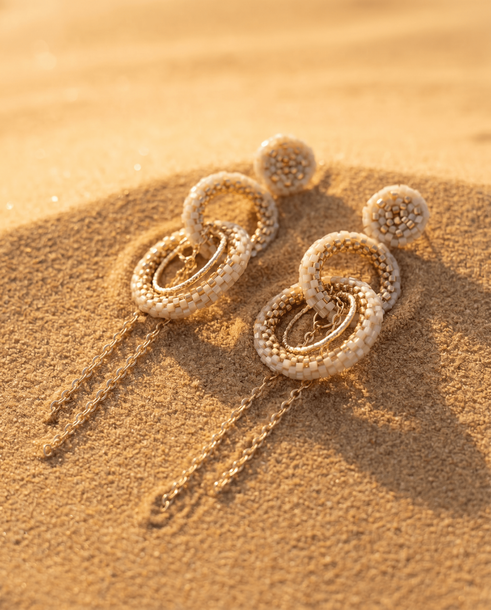 Soleil Earrings - Anne Sidora Unique Poetic gift boutique in Los Cabos