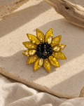 Sunflower Brooch - Anne Sidora Unique Poetic gift boutique in Los Cabos