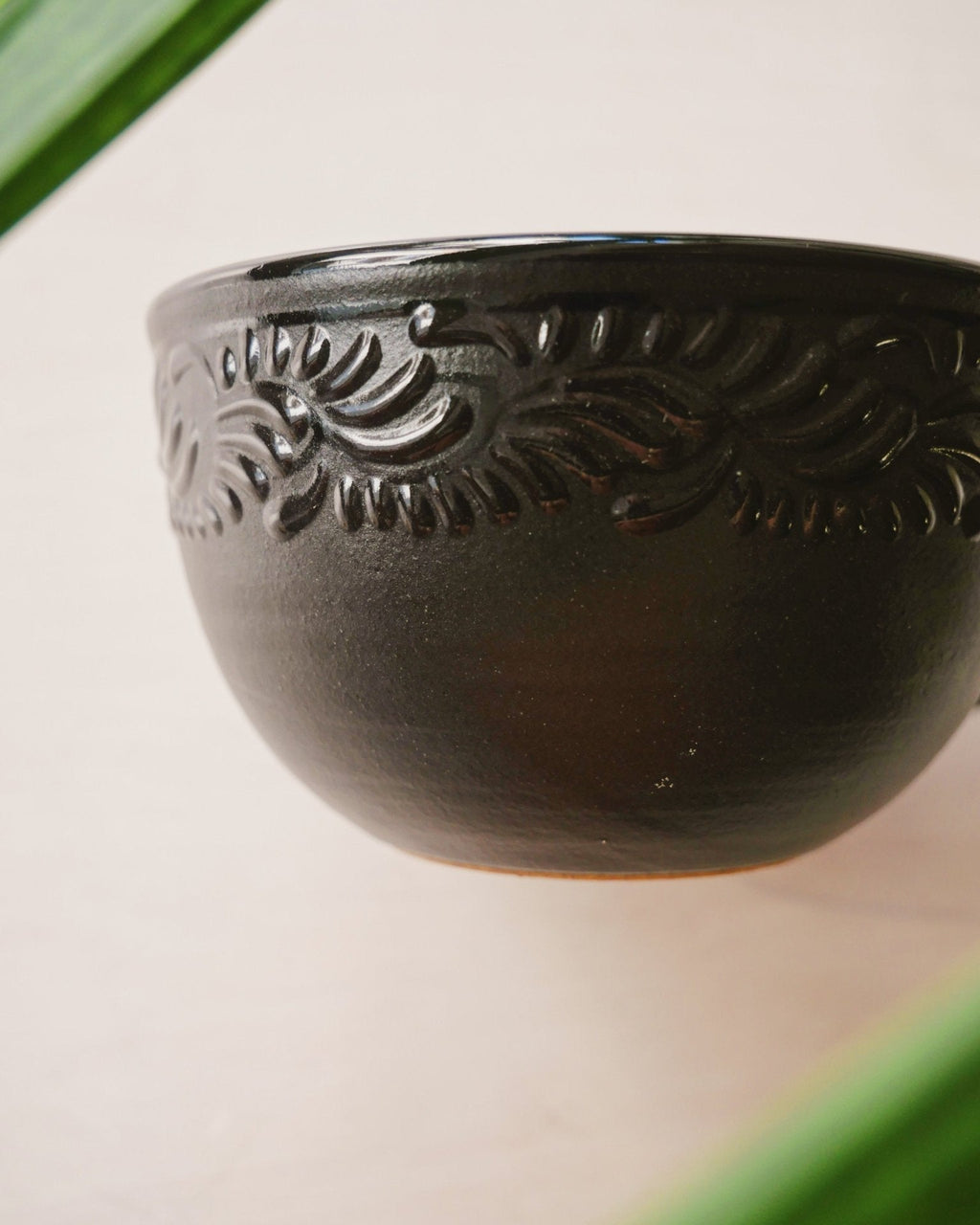 Talavera Black Tea Cup - Anne Sidora Unique Poetic gift boutique in Los Cabos