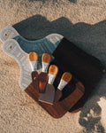 Utensil Set in Mayan Walnut - Anne Sidora Unique Poetic gift boutique in Los Cabos