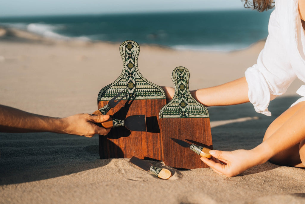 Utensil Set in Mayan Walnut - Anne Sidora Unique Poetic gift boutique in Los Cabos