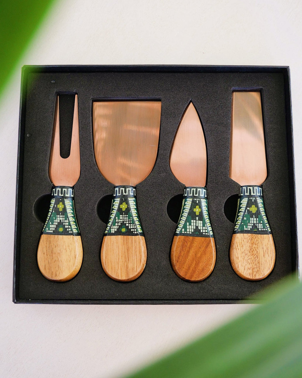 Utensil Set in Mayan Walnut - Anne Sidora Unique Poetic gift boutique in Los Cabos