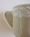 White Talavera Mug - Anne Sidora Unique Poetic gift boutique in Los Cabos