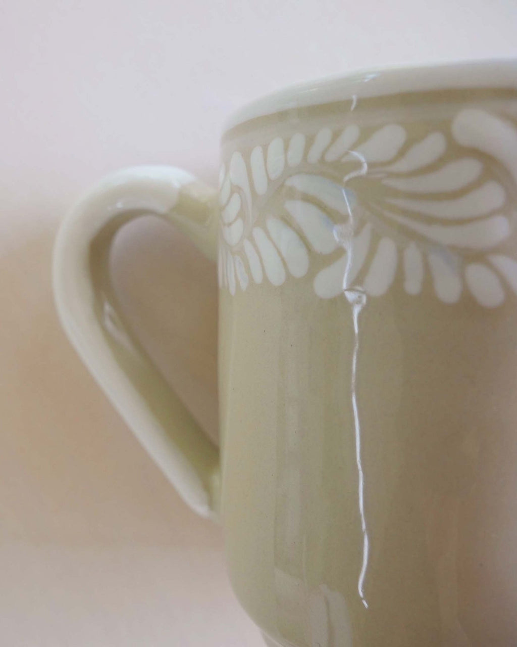 White Talavera Mug - Anne Sidora Unique Poetic gift boutique in Los Cabos