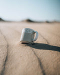 White Talavera Mug - Anne Sidora Unique Poetic gift boutique in Los Cabos