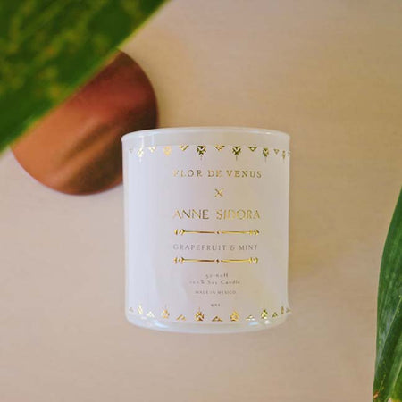 Organic Grapefruit and Mint Candle