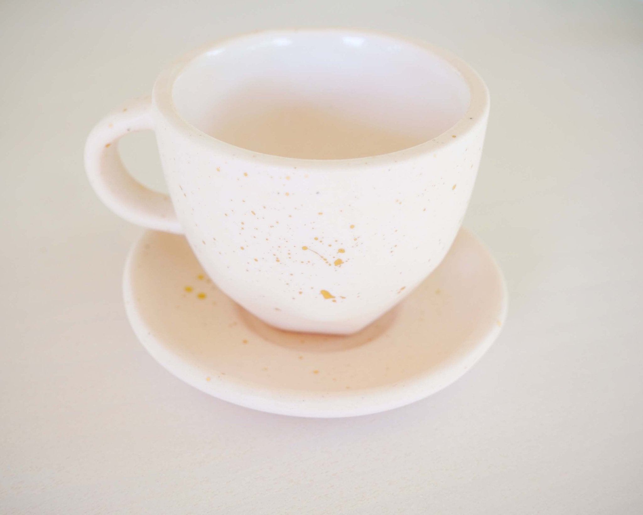 Golden Espresso Cup - Anne Sidora Unique Poetic gift boutique in Los Cabos